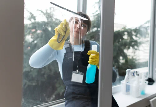 Nettoyage de vitres intérieures et extérieures à Bréville-les-Monts